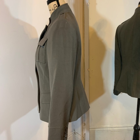 Calvin Klein Military Style Blazer - Picture 4 of 8